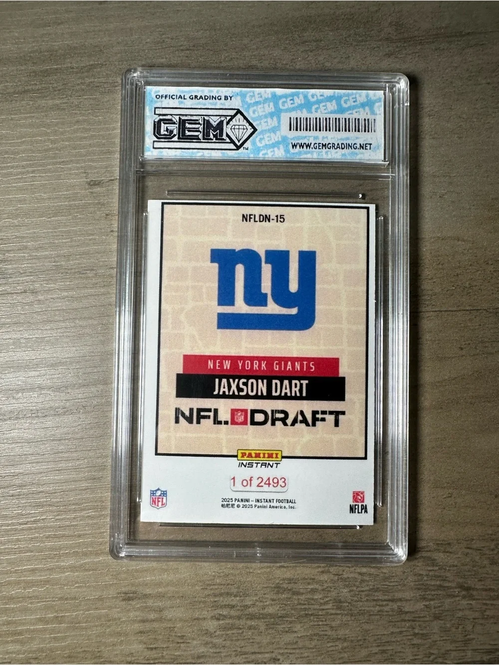 Panini jaxson dart